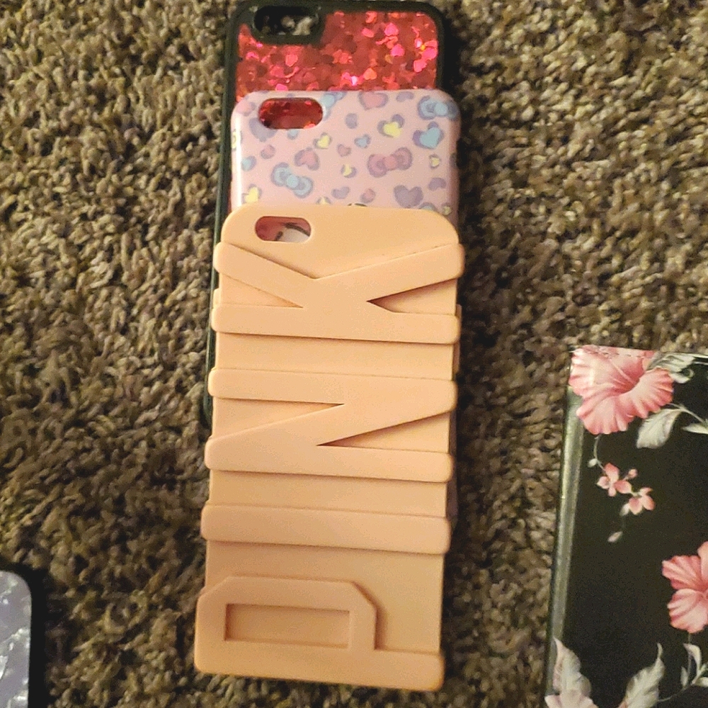 6 Womens Iphone Cases. $3 Each